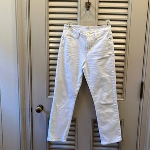 Frame White Jeans